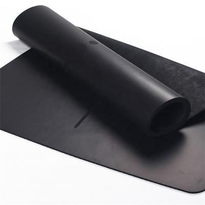 China Non-slip Edition Professional Wholesale Non-slip Durable PU Natural Rubber Yoga Mat Eco-friendly Fitness Mat for sale