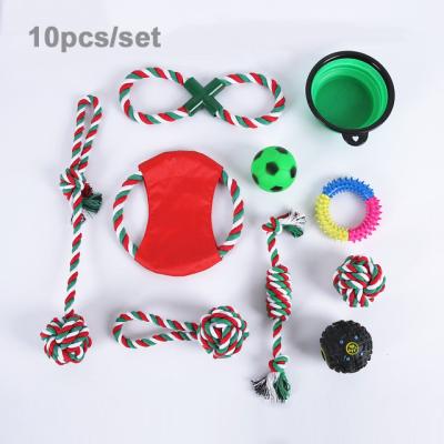 China 2021 New Dog Toys Sustainable Cotton Chewing Rope Durable Teeth Chewer Toy For Dogs for sale