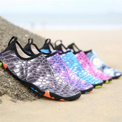 China Lightweight 2020 summer beach water aqua lightweight two shoes for women and men for sale