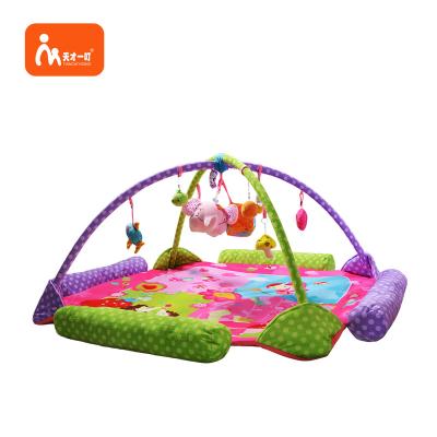 China Eco-Friendly/Soft/Non-Toxic/Playful Games Eco-Friendly/Soft/Non-Toxic/Playful Mixed Colors Music Baby Play Gym Mat Animal Mat Blanket for sale