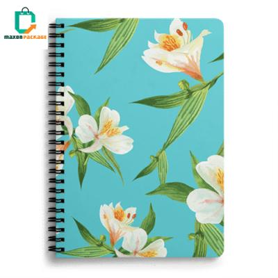 China Wholesale luxury office spiral notebooks/custom design fashion school supplies a5 spiral notebook for sale