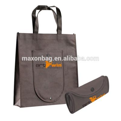 China Recyclable Fashion Shopping Bag Collapsible Reusable Nonwoven Foldable Tote Bag for sale