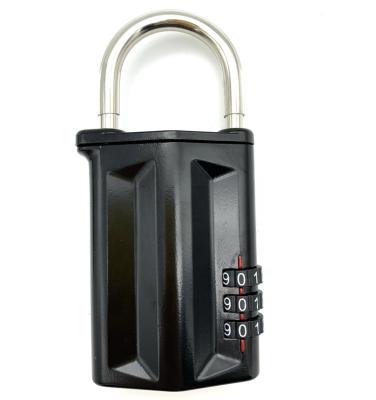 China Key Eco-friendly Lock Safe Box Outdoor Storage Box With Code Combination Password Security Lock Box for sale