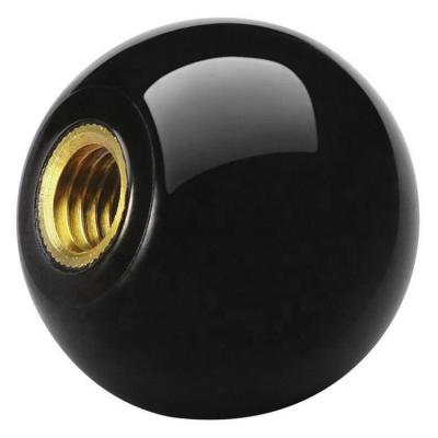 China Industrial or Fitness Equipment China Made 38mm Ball Nylon Ball For Home Gym Cable Fitness Cable Plug Ball Hard Black Nylon for sale