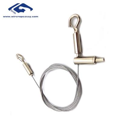 China Construction New Product Stainless Steel Ceiling Suspension Cable Art Hanging Systems for sale