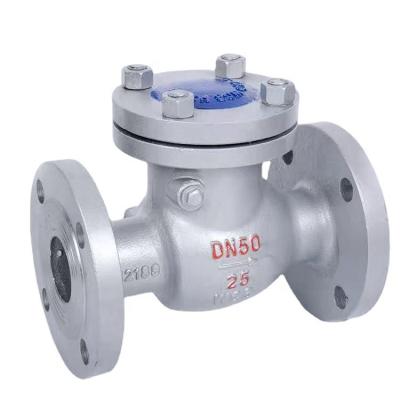 China General Chinese High Quality Central WCB Brass Casting Flanged Manual Swing Check Valve for sale