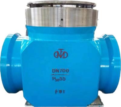 China Chinese Highest Level Hydraulic Power Plant Steam DN200-DN1000 Test Head Blocked Valve for sale