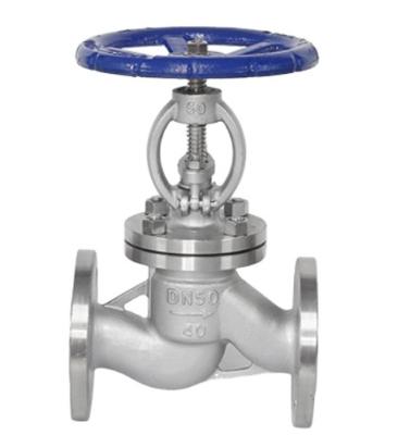 China General Stainless Steel High Temperature Cut Type Flanged Manual Globe Valve for sale