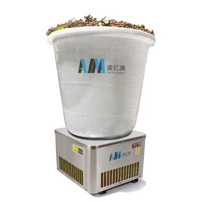 China Medicine Curing Energy Saving AIM Heat Pump Bucket Type Chilli Drying Machine for sale