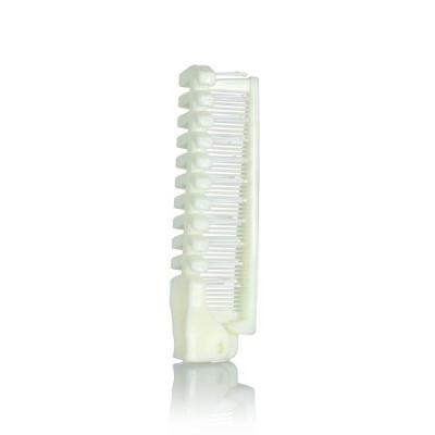 China Hotel Customized High Quality Plastic Folding Hair Comb, Disposable Hair Comb, Home Hair Comb for sale