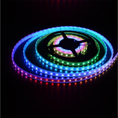 China Hotel Flex LED Strip Factory Direct Sales LED Strip 5050RGB 60 Soft Bead, Bare Flat, Double-panel, Three Core 5050RGB for sale