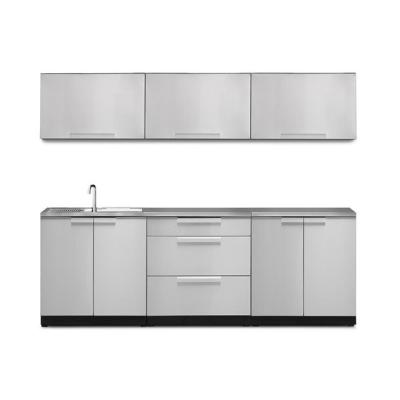 China Modern hot sale high quality stainless steel sideboard with bar sink for sale