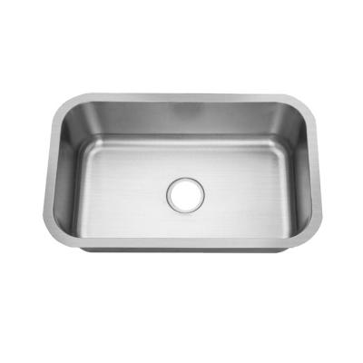 China Durable Stainless Steel Single Bowl Kitchen Sink Faucet Single Bowl Without Bowl 5844 for sale