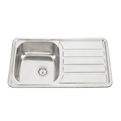 China With Faucet Dasen Stainless Steel Single Bowl Deep Farmhouse Kitchen Sink for sale