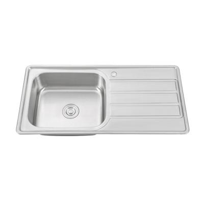 China With Foshan Single Faucet Dasen Bowl Kitchen Sink Wholesale for sale