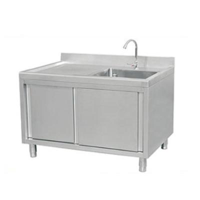 China Without Faucet Commercial Stainless Steel Coffee Table Kitchen Sink Table for sale