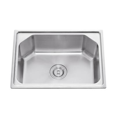 China Without Faucet Kitchens Stainless Steel Lavatory Hexagon Sink for sale