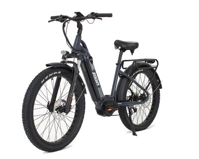 China 1000W Mid Drive Motor Mountain E Bike Aluminum Li-ion Alloy Bike Off Road Bike OEM for sale