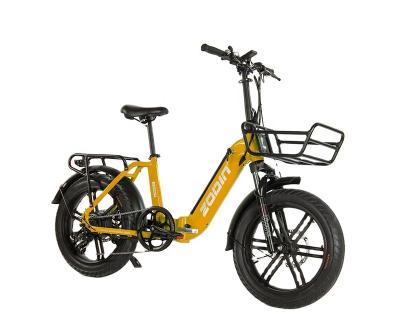 China Wholesale Electric Bikes 250W 500W Motor 48V Aluminum Alloy 20 Inch Fat Tire Electric Bike Folding for sale