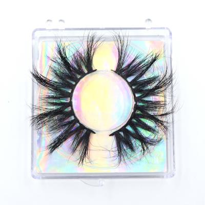 China False 16-20mm Super Fluffy Silk Mink Eyelashes Private Label 3d Real Natural Soft Thick Mink Eyelashes 25mm for sale