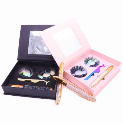 China Custom Waterproof Eyeliner Logo Private Label Mink Whips Eyeliner Magic Eyeliner Glue Pen for sale