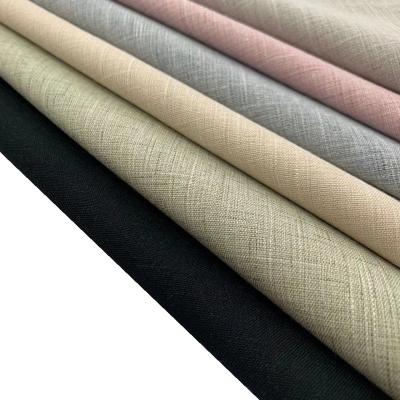 China Stretch Good Quality 2021New Style Roving Style T/R Spandex Woven Fabric In Stock For Women Clothes for sale