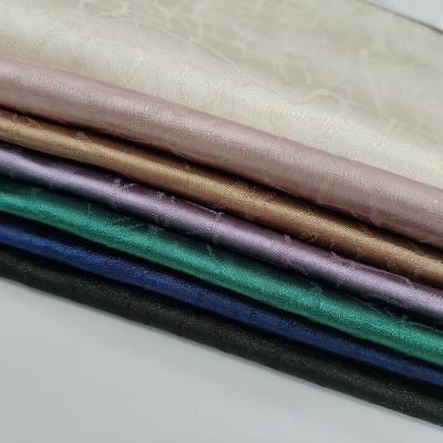 China New Coming 97%Polyester 3%Spandex Stretch Satin Fabric Design For Spring-Summer Blouses for sale