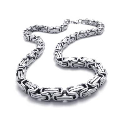 China 2021 Men's Fashionable Vintage Collar Chain Necklace Male Titanium Necklace for sale