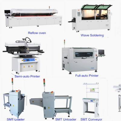 China led light production line 50X50mm automatic smt machine pcb machine pcb stencil printer for sale