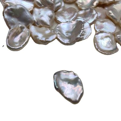 China Wholesale Pearl 13-17mm Baroque Freshwater Petal Shape Natural Freshwater Cultured Pearl for sale