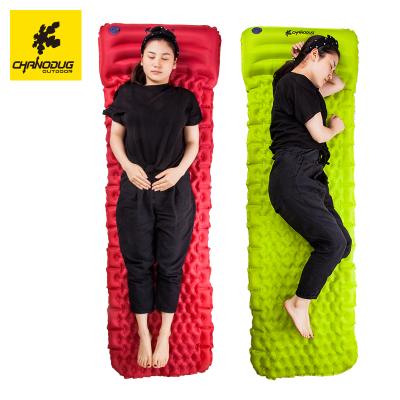 China Ultralight TPU Sleep Protection Portable Insulated Outdoor Inflatable Air Mattresses for sale