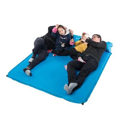 China PVC Inflatable Air Mattress Double Sleep Pad For Camping Backpacking Sleep Pad for sale