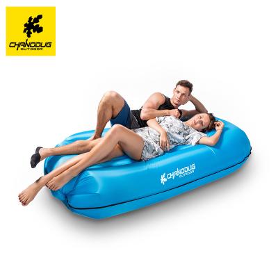 China Foldable Sofa Bag Air Sofa For Camping Beach Sleeping Lazy Sofa Air Bed for sale