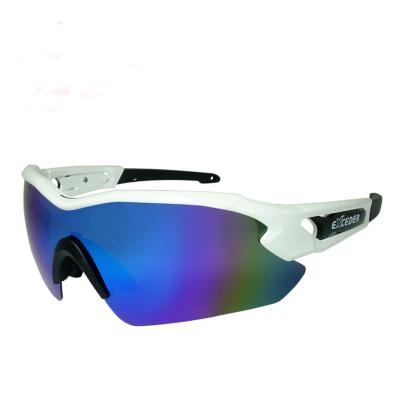 China Newest Adjustable Sports Sunglasses PC UV400 Temple Outdoor Eyewear for sale