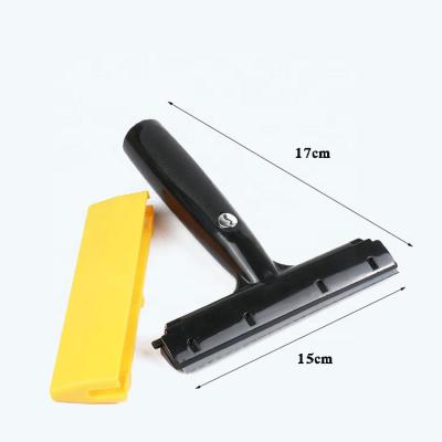 China Push Button 6 Inch Blade Decal Squeegee Cutter Double Edged Blade for sale