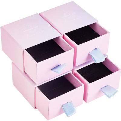 China Recycled Materials Fashion Luxury Small Drawer Slide Out Cardboard Paper Packaging Box Slide Drawer Collar Box for sale