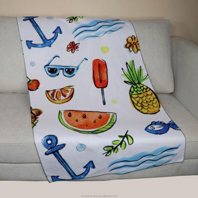 China Wholesale Cheap QUICK DRY Microfiber Sand Free Sublimation Lightweight Quick Dry Beach Towel for sale