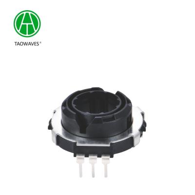 China Ring Encoder Hollow Shaft 25mm Rotary Encoder With Rotate Detent Feeling for sale