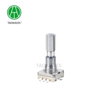 China Ec11 Schacht Incrementele Rotary Encoder Met Lange Schakelaar Reis Metalen Schacht Te koop