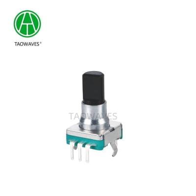 China 11mm Shaft Rotary Encoder EC11A21V01 With Contact Brush Type Operating System for sale