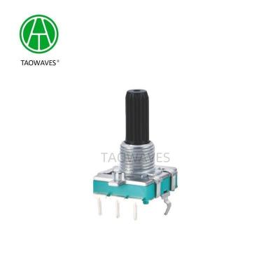 China 16mm Incremental Shaft Encoder Rotary With Push Switch Motion Detection for sale