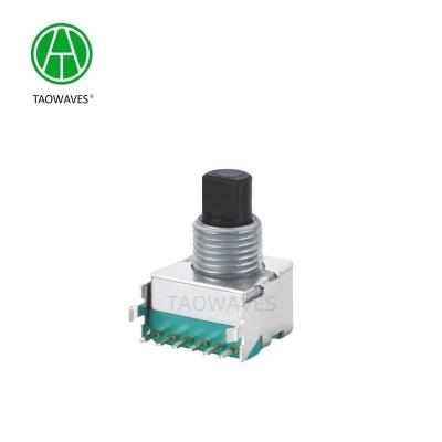 China ODM Multiway Switch Rotary Route Switch 12mm 2-12positions rotary type potentiometer for sale