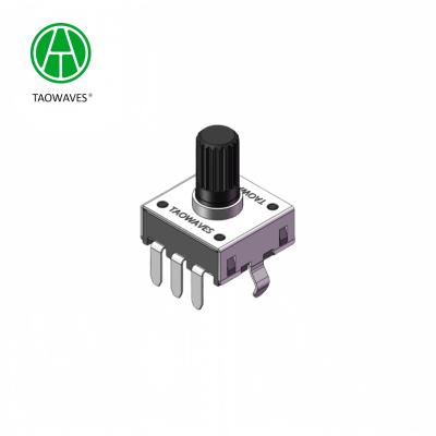 China EC07 THT Vertical Encoder Incremental Encoder 0.2mm Switch Travel for sale