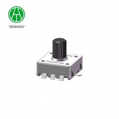 China EC07 SMT Rotary Encoder met drukknop 7 mm Incrementele Miniatuur Rotary Te koop