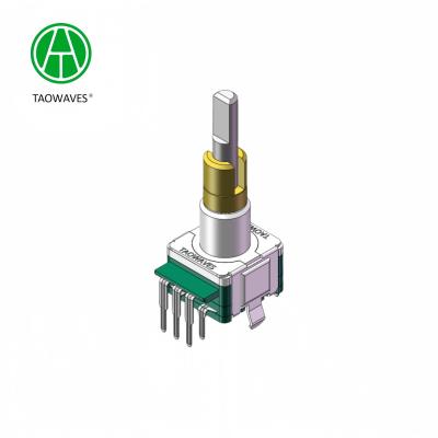 China EC11 Dual Shaft Rotary Encoder Switch Double Metal Shaft Encoder zu verkaufen