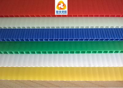 China Various Colors Corrugated Plastic Sheets For Many Usages In Different Industries for sale