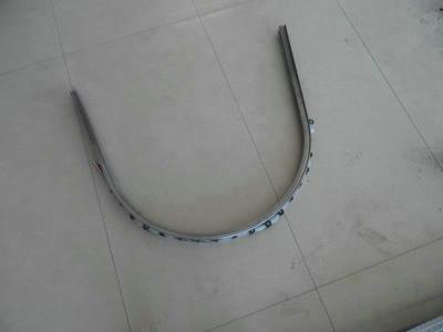 China LG escalator Escalator header curve guide rail operation without rollers for sale