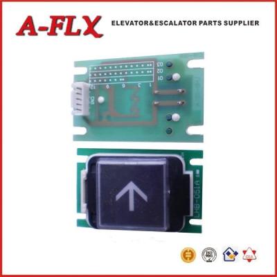 China Vierkante Mitsubishi-Liftdrukknop lhb-051A met PCB en Dekking Te koop