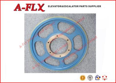 China GAA266AL Escalator Friction Wheel Blue Color Dia692 For 606 Escalator for sale