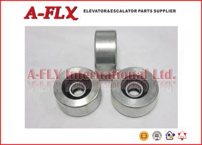 China Iron Escalator Roller Deflection Pulley For Schindler Escalator Parts 75*36*6204RS for sale